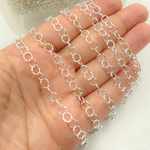 Load image into Gallery viewer, Shop Now Silver Hammered Circle Chain