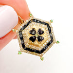 Load image into Gallery viewer, Buy Now 14K Solid Gold Hexagon Pendants