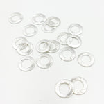 Load image into Gallery viewer, White Sterling Silver Ring Connector