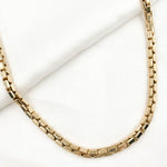 Load image into Gallery viewer, 14K Solid Gold Box Link Chain