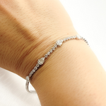 Load image into Gallery viewer, TJ0013. 14k Solid Gold Diamond Bracelet