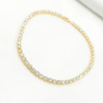 Load image into Gallery viewer, BTT65202. 14k Solid Gold Diamond Tennis Bracelet
