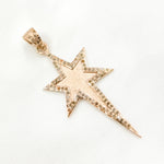 Load image into Gallery viewer, Diamond Sterling Silver Star Pendant