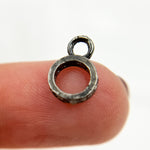 Load image into Gallery viewer, DC500. Diamond Sterling Silver Round Bail