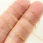 Load image into Gallery viewer, 1020FGF. 14k Gold Filled Flat Cable Chain