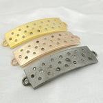 Load image into Gallery viewer, DC582. Diamond & Sterling Silver Rectangle Connector