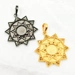 Load image into Gallery viewer, DP655. Diamond Sterling Silver Star Pendant