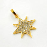Load image into Gallery viewer, Buy Diamond Sterling Silver Star Pendant