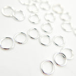 Load image into Gallery viewer, White Sterling Silver Close Jump Ring