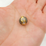 Load image into Gallery viewer, DC843. Diamond & Sterling Silver Round Bead