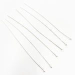 Load image into Gallery viewer, Buy White Sterling Silver Ball 3 Inch Headpin