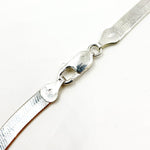 Load image into Gallery viewer, Sterling Silver Herringbone Necklace