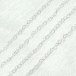 Load image into Gallery viewer, Buy Now Sterling Silver Heart Link Chain