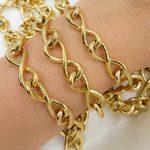 Load image into Gallery viewer, Sterling Silver Hollo Infinite Link Chain