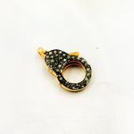 Load image into Gallery viewer, Shop Now Silver Pear Shape Trigger Clasp