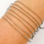 Load image into Gallery viewer, Shop Now Oxidized Sterling Silver Rolo Chain