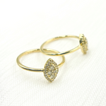 Load image into Gallery viewer, 14K Solid Gold Diamond Ring.