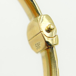 Load image into Gallery viewer, Bangle19. 14K Solid Gold Matte Textured Bangle