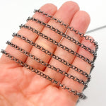 Load image into Gallery viewer, Sterling Silver Rolo Link Chain