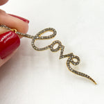 Load image into Gallery viewer, DP603. Diamond Sterling Silver Love Pendant