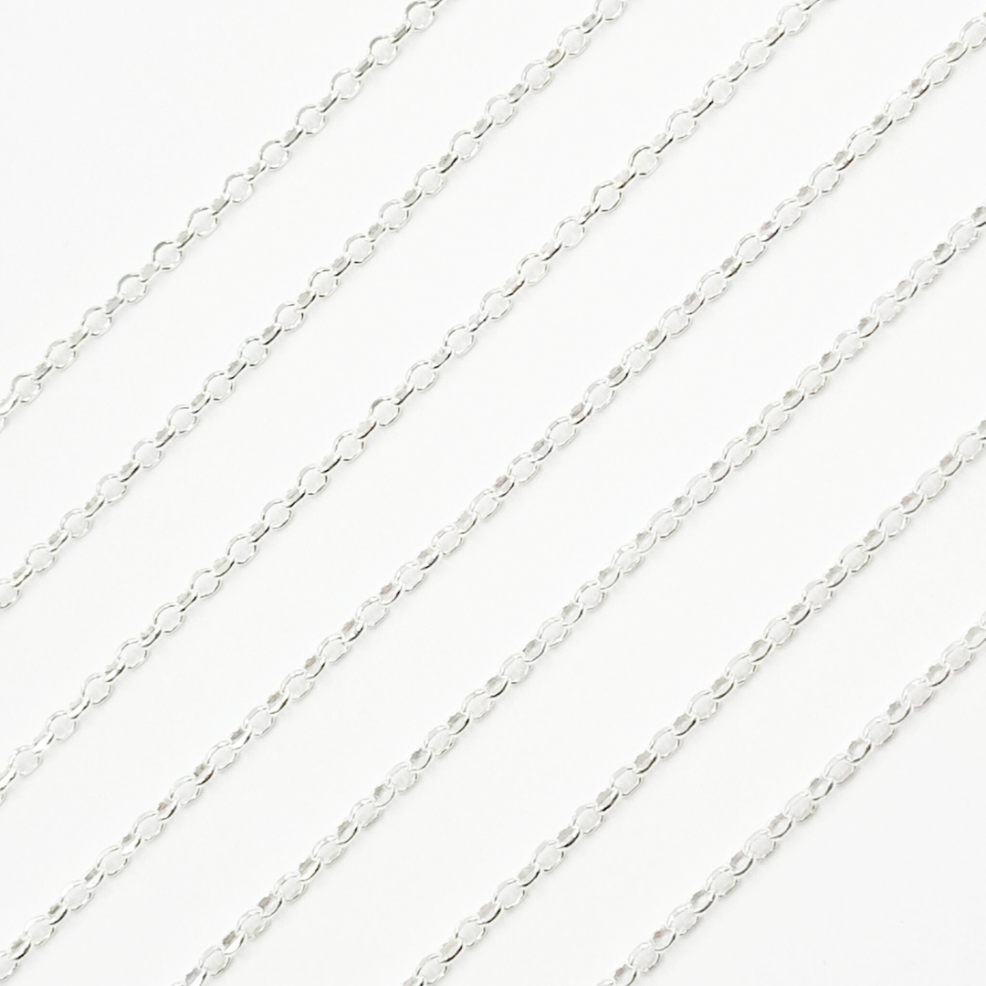 Silver Cable Link Chain