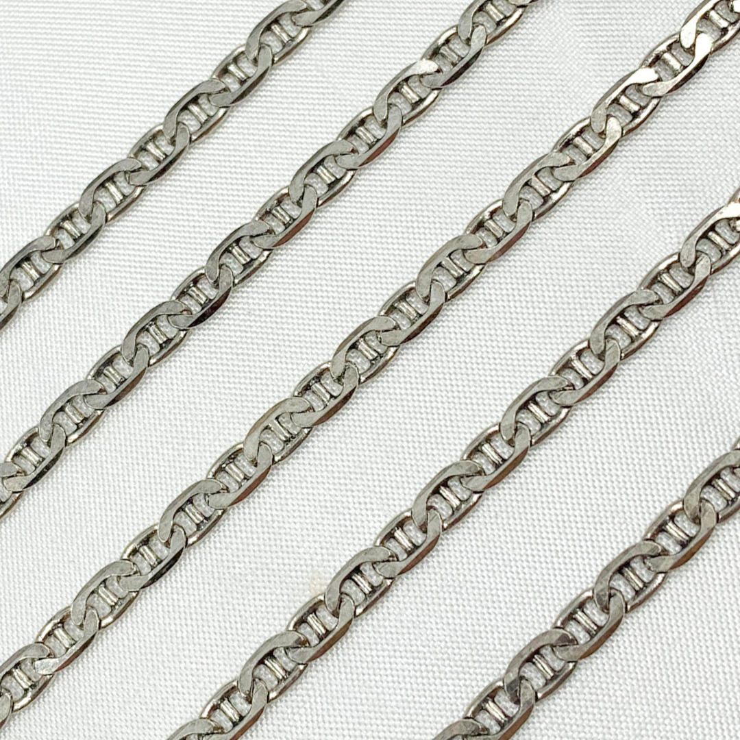 Buy Oxidized Sterling Silver Marina Chain
