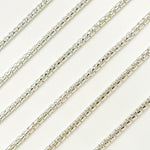 Load image into Gallery viewer, Buy Now Sterling Silver Smooth Box Chain