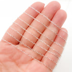 Load image into Gallery viewer, Buy Now Sterling Silver Diamond Cut Paperclip Link Chain