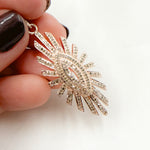 Load image into Gallery viewer, DP108. Diamond Sterling Silver Fancy Pendant
