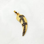 Load image into Gallery viewer, Shop Now Diamond Sterling Silver Leaf Pendant