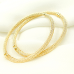 Load image into Gallery viewer, Bangle9. 14K Gold Textured Bangle