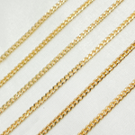 Load image into Gallery viewer, 66HRGF. 14K Gold Filled Flat Curb Chain