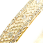 Load image into Gallery viewer, KG96. 14K Solid Gold Diamonds Bangle
