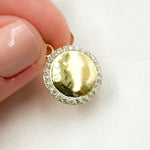 Load image into Gallery viewer, Silver Round Charm