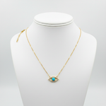 Load image into Gallery viewer, NFD72558. 14K Solid Gold Diamond and Gemstone Necklace