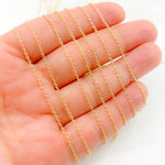 Load image into Gallery viewer, 14K Solid Gold Cable Chain