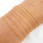 Load image into Gallery viewer, 14K Gold-Filled Smooth Cable Chain