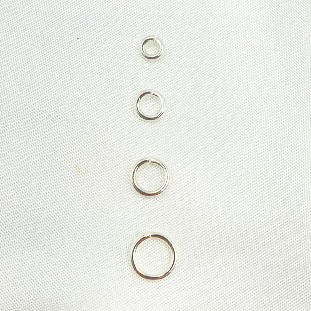 925 Sterling Silver Open Jump Ring 18 Gauge 5mm. 5004521