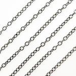 Load image into Gallery viewer, Silver Smooth Oval Link Chain