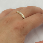 Load image into Gallery viewer, 14k Solid Gold Diamond Ring
