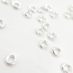 Load image into Gallery viewer, Buy White Sterling Silver Open Jump Ring