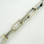 Load image into Gallery viewer, Silver Diamond Cut Box Link Chains