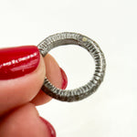Load image into Gallery viewer, DC644. Diamond Sterling Silver Round Snap Clasp