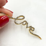 Load image into Gallery viewer, DP603. Diamond Sterling Silver Love Pendant