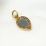 Load image into Gallery viewer, Diamond Sterling Silver Drop Enamel Charm