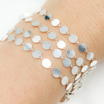 Load image into Gallery viewer, Sterling Silver Mirror Circle Link Chains