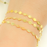 Load image into Gallery viewer, Sterling Silver Flat Disc Chains