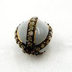 Load image into Gallery viewer, Sterling Silver Round Enamel Bead