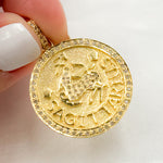 Load image into Gallery viewer, Silver Sagittarius Zodiac Pendant