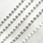 Load image into Gallery viewer, Buy Now Sterling Silver Smooth Disc Chain